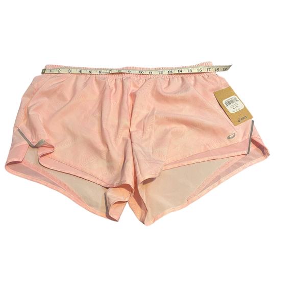 Asics Pink Peach Running Shorts women's size XL - Picture 3 of 4